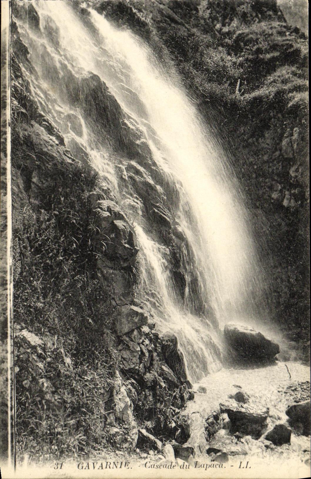 CPA Gavarnie Cascade du Lapaca