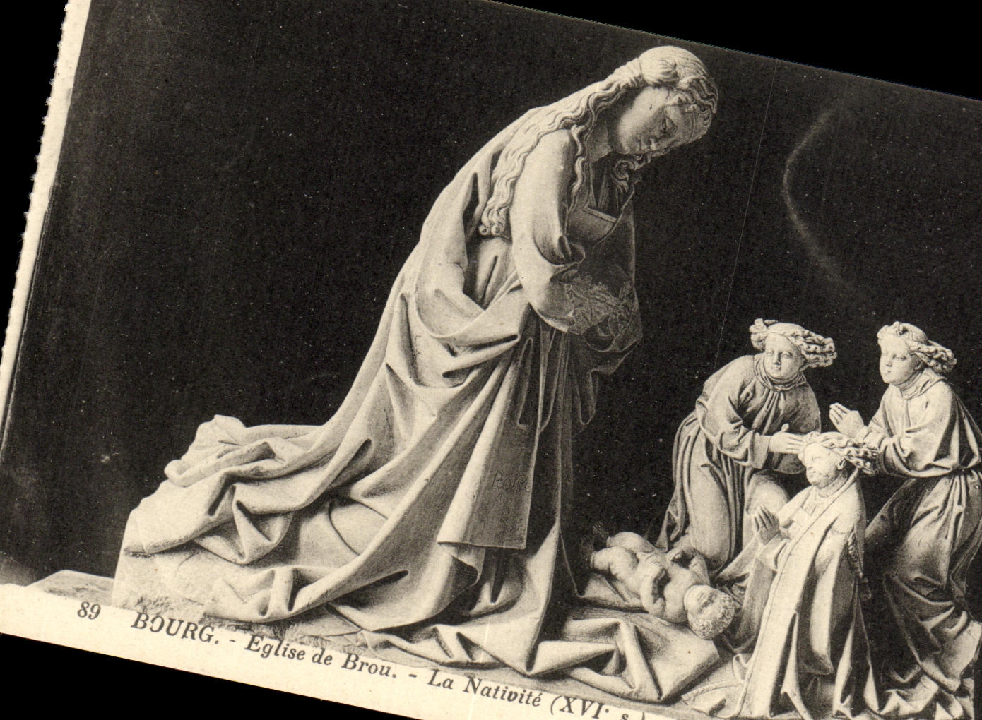 CPA Bourg Eglise de Brou La Nativite