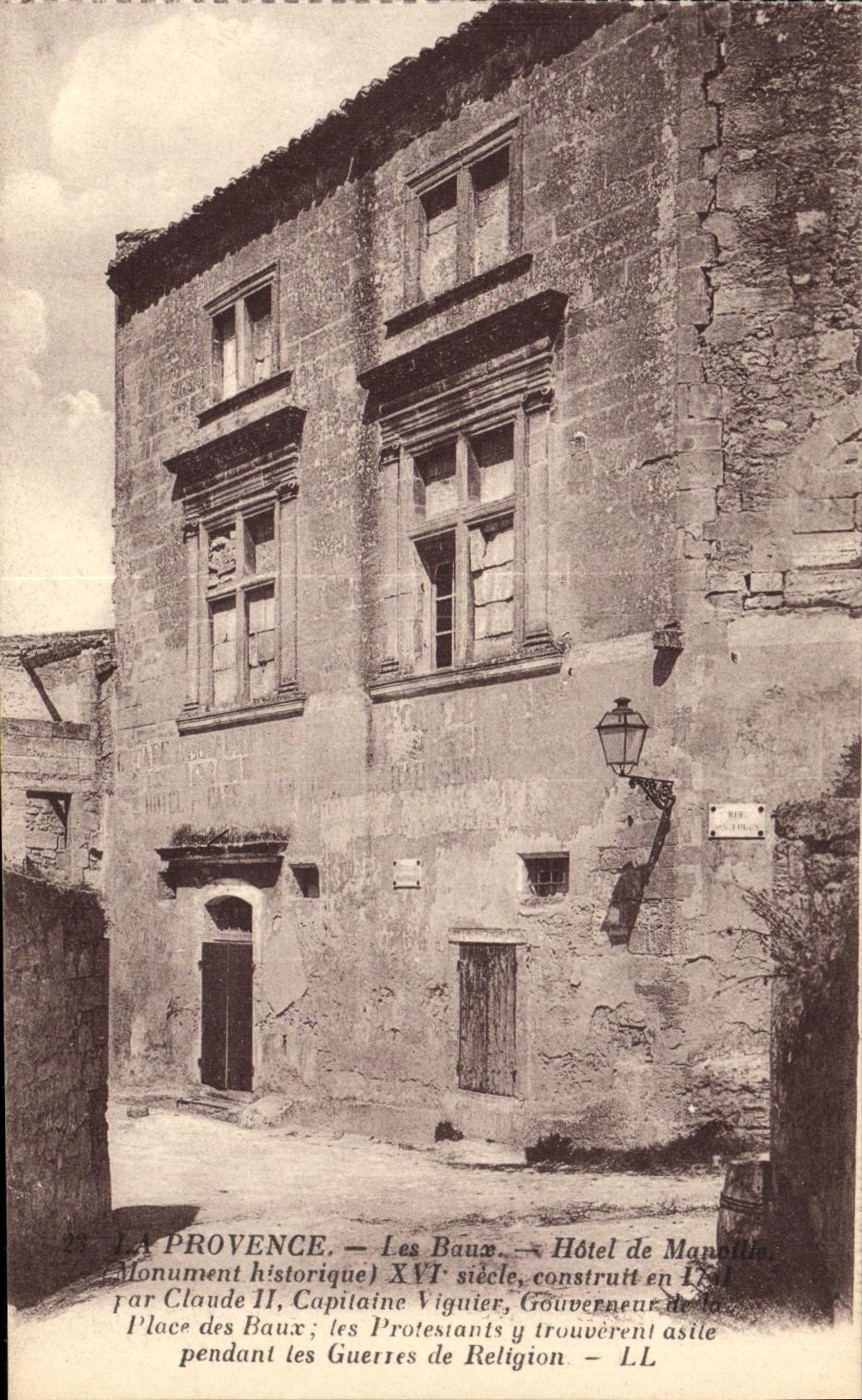 CPA La Provence Les Baux Hotel de Maneille