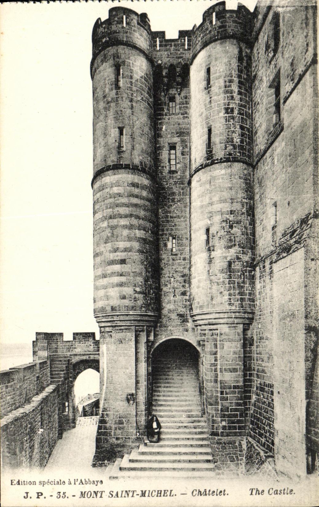 CPA Mont Saint Michel Chatelet