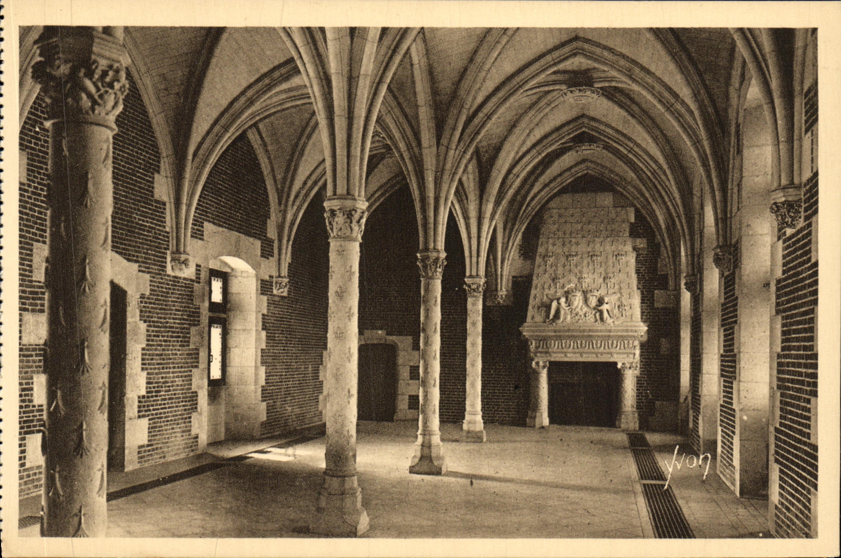 CPA Amboise Chateau La Salle des Etats