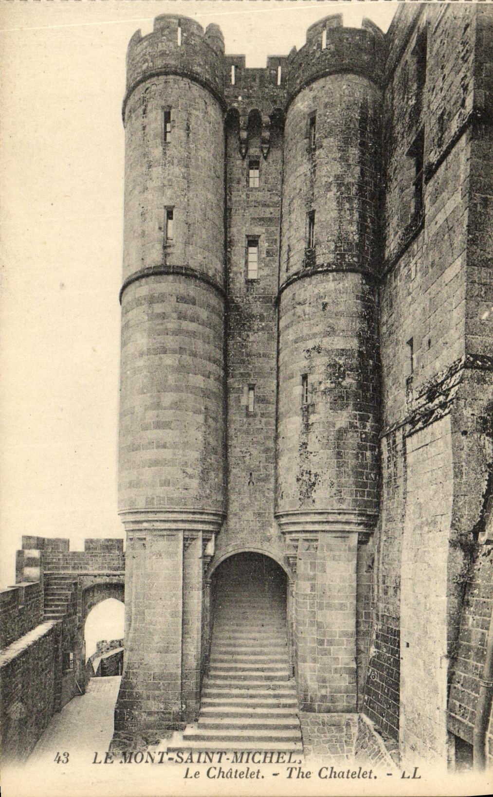 CPA Le Mont Saint Michel Le Chatelet