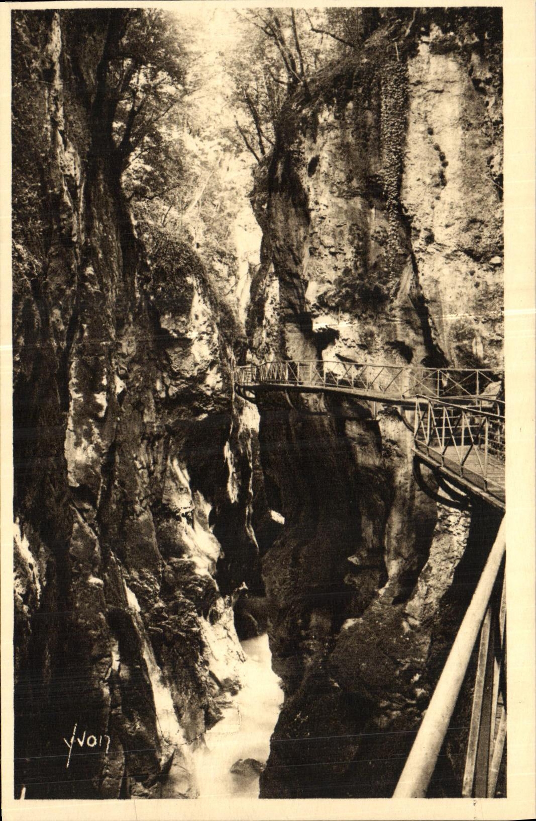 CPA Annecy Les Gorges du Fier