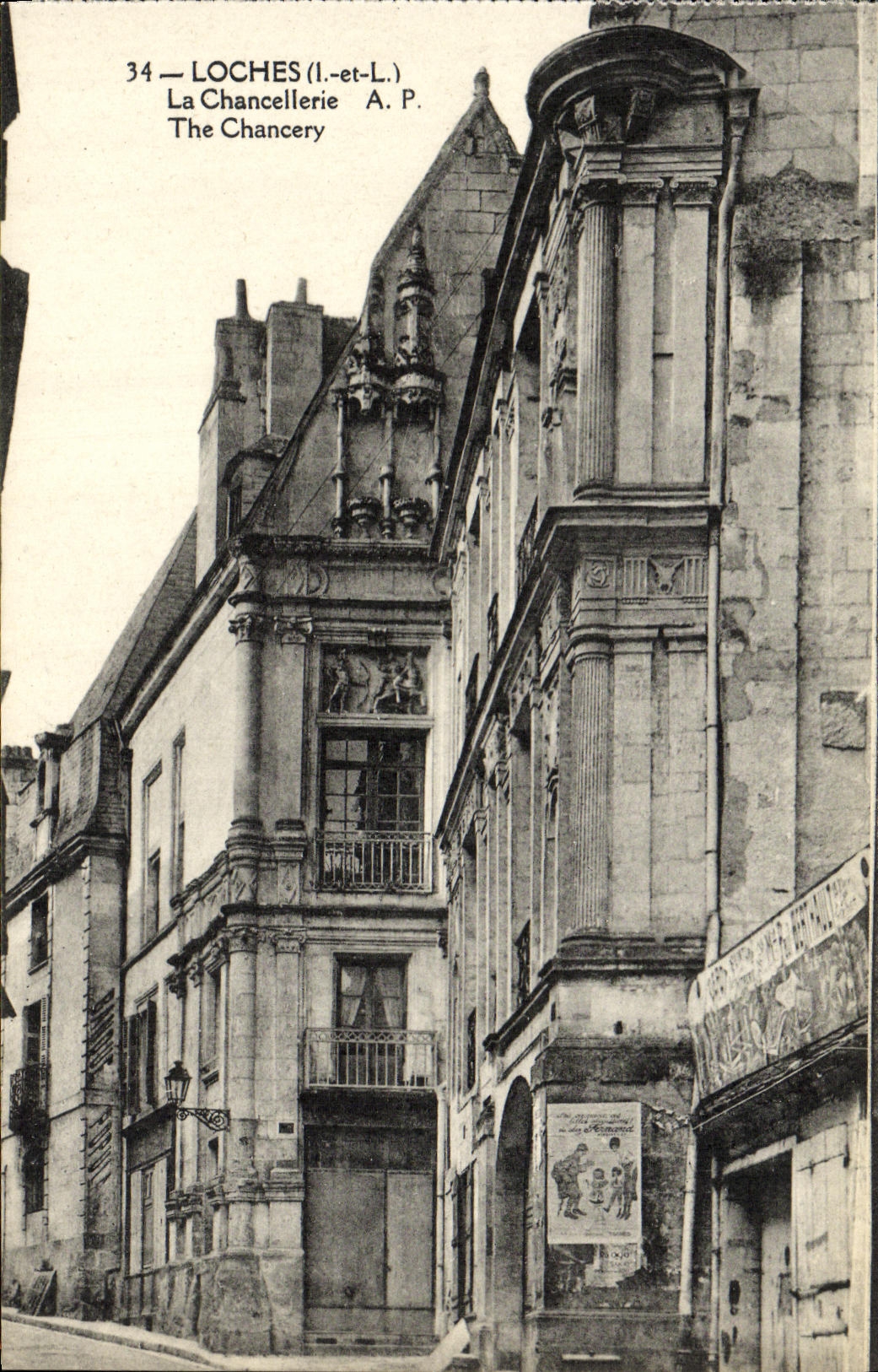 CPA Loches La Chancellerie 