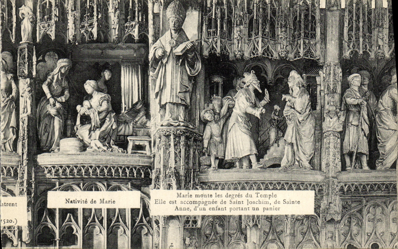 CPA Nativite de Marie Chartres
