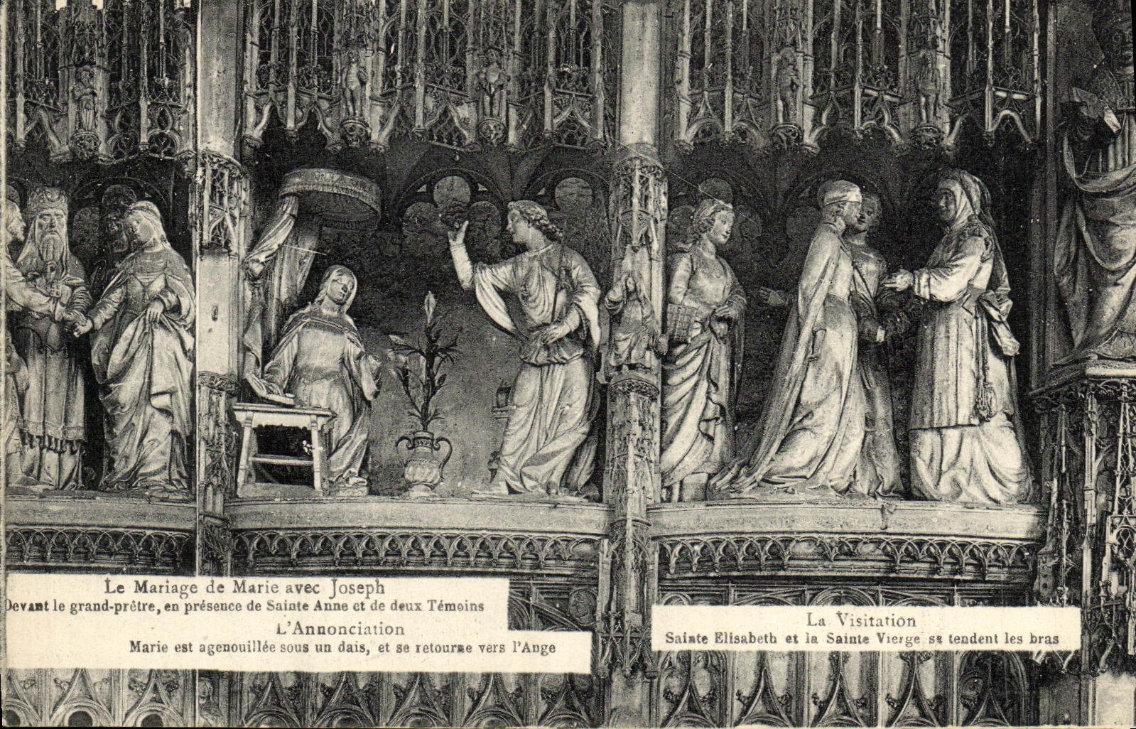 CPA Le Maringe de Marie avec Joseph Chartres