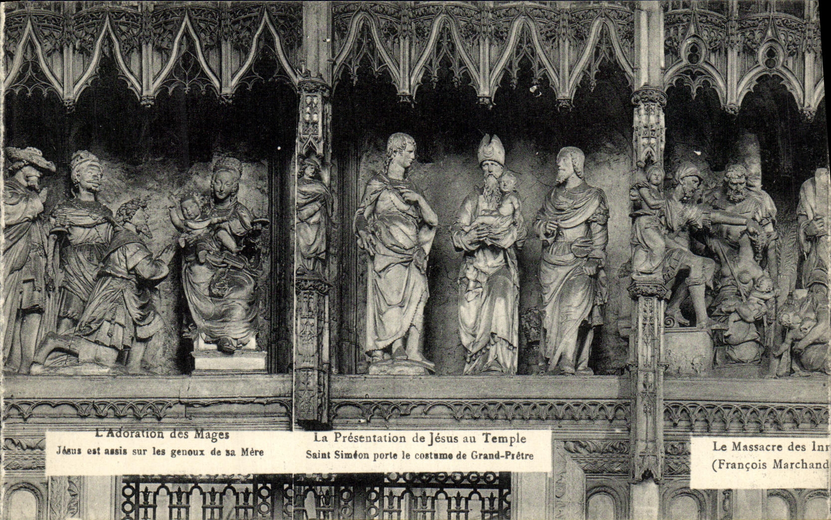 CPA La Presentation de Jesus au Temple Saint Chartres