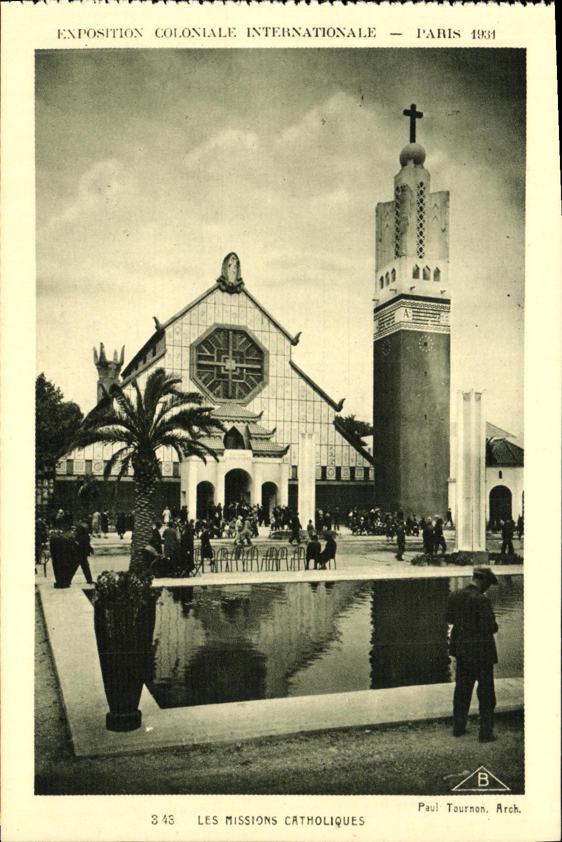 CPA Exposition Colonlale Internationale Paris 1931 Les missions catholiques