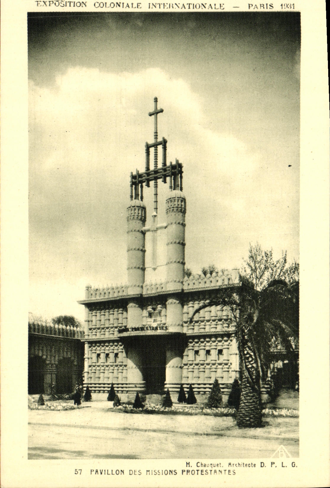 CPA Exposition Colonlale Internationale Paris 1931 Pavillon Des Missions Protestantes