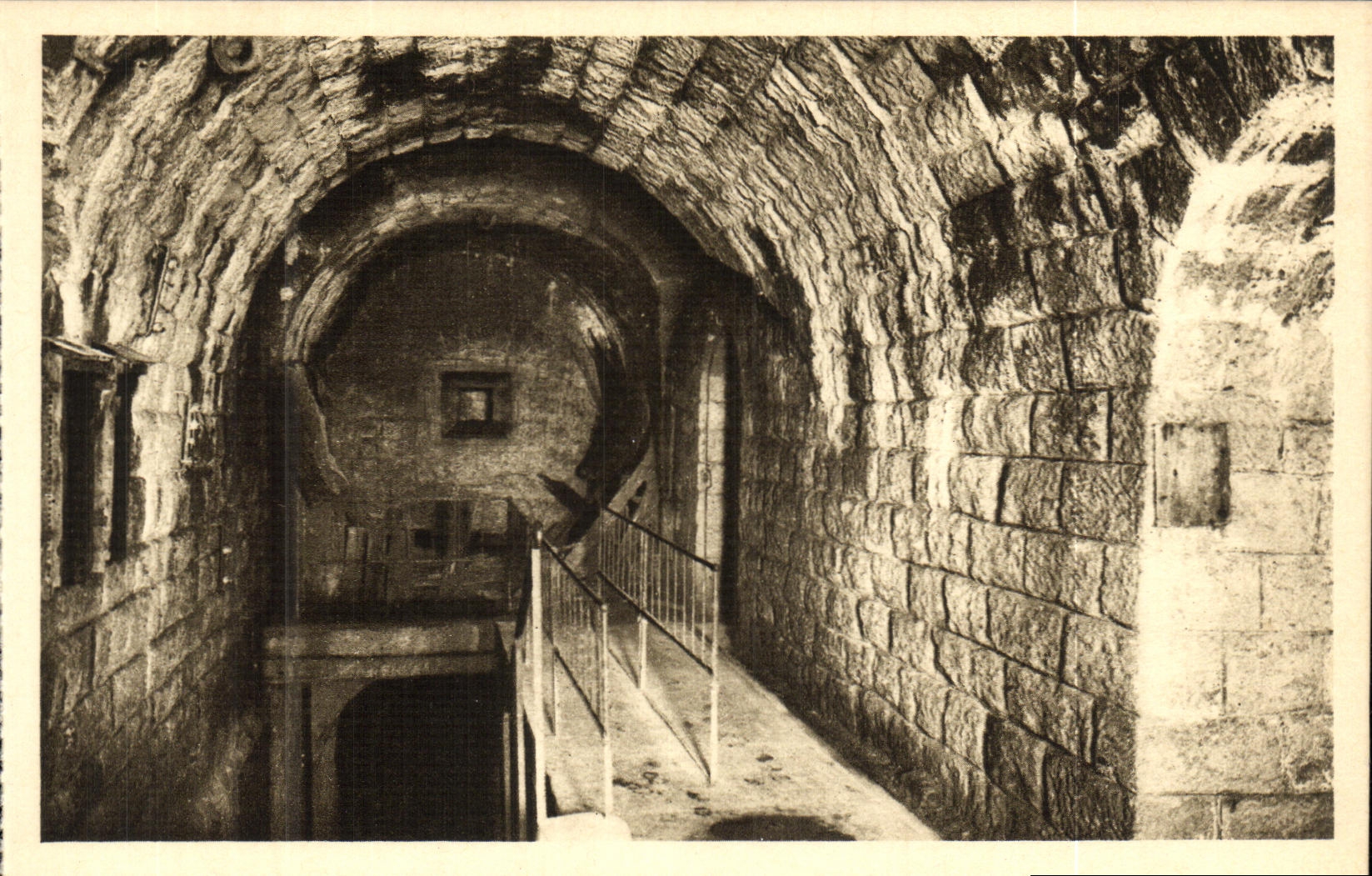 VINTAGE POSTCARD Extremely of Douaumont Co operative Canteen amenagee by German Militaria