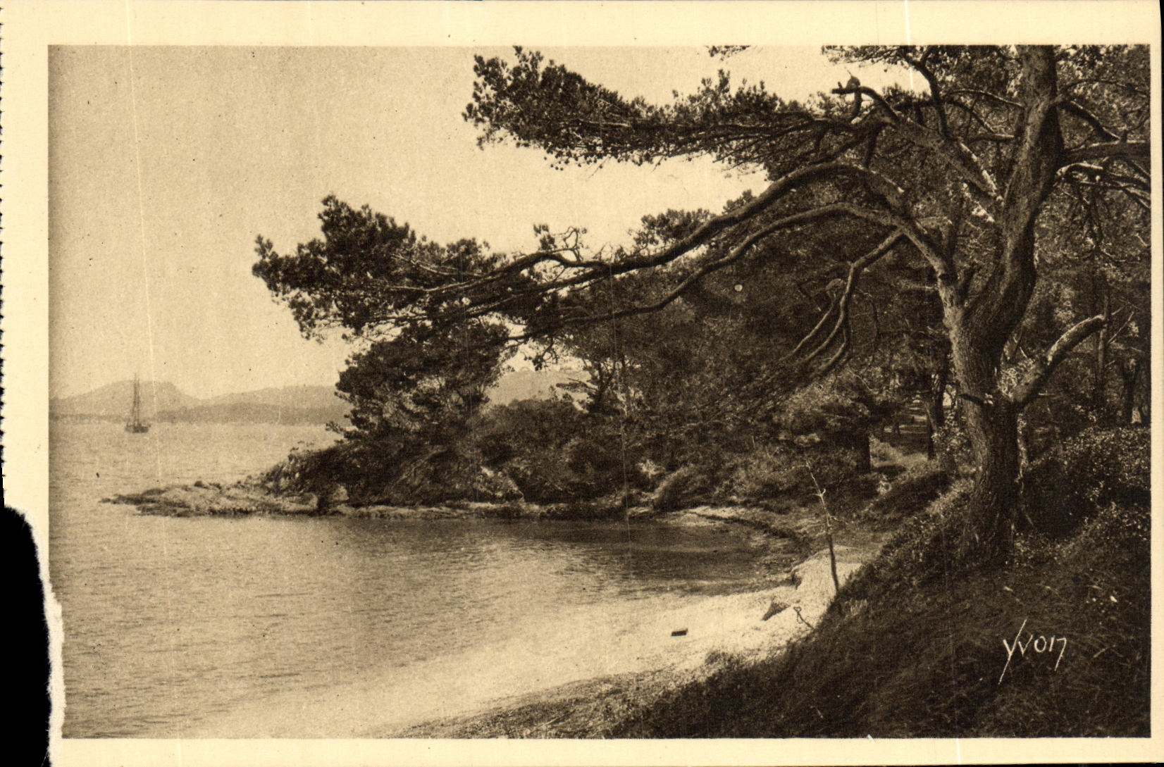 CPA Les Iles D Hyeres Porquerolles La Plage d Argent