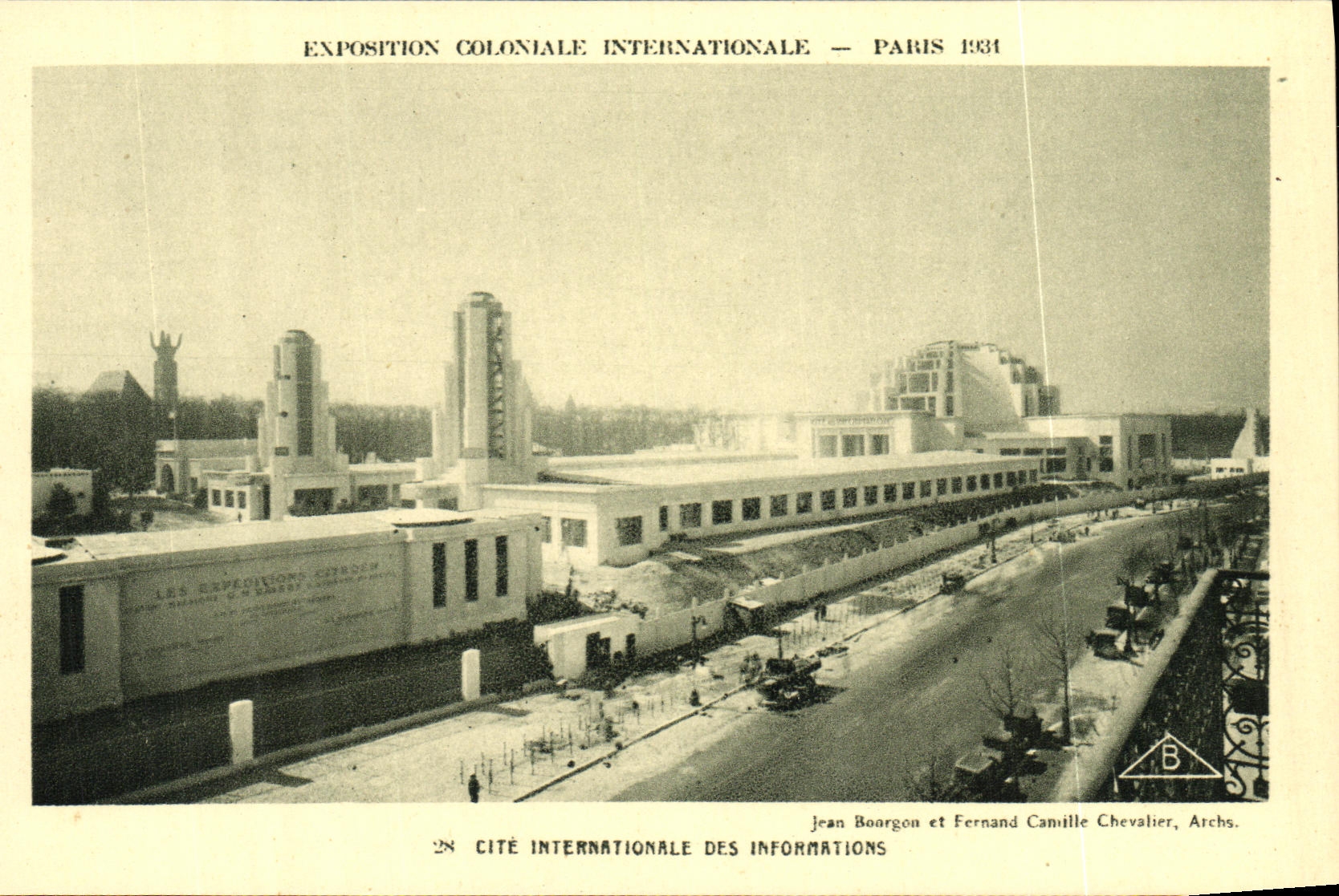 CPA Paris Exposition Coloniale 1931 Internationale Cite Internationale des informations
