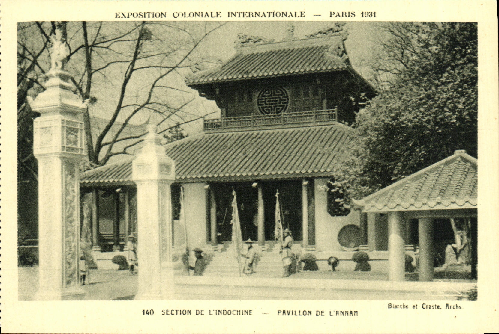 CPA Paris Exposition Coloniale Internationale 1931 Section De L Indochine Pavillon de l Annam
