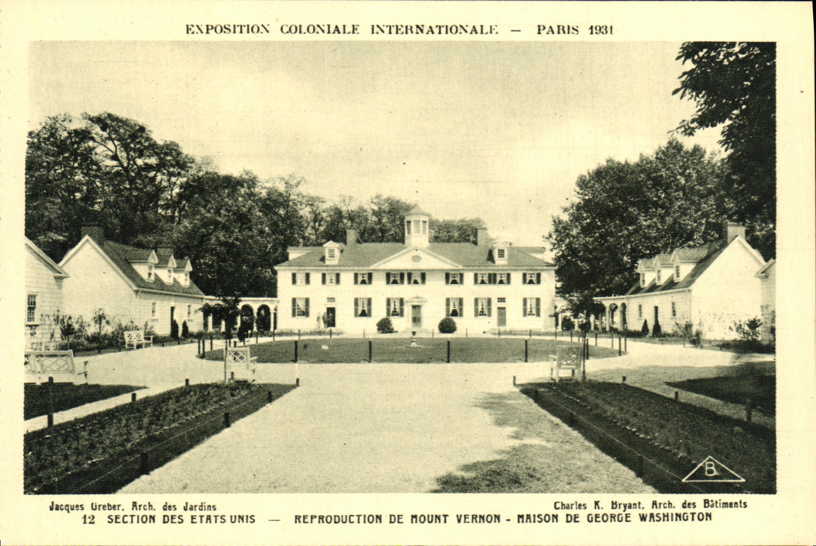 CPA Paris Exposition Coloniale Internationale 1931 Section Des Etats Unis Washington