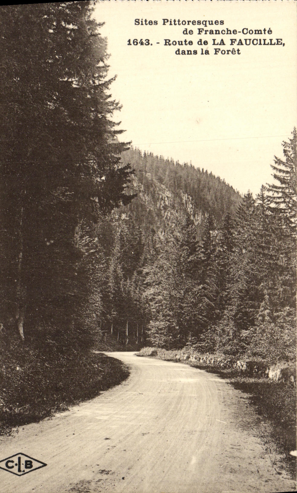 VINTAGE POSTCARD Frank Count Route of the Sickle in the Drill