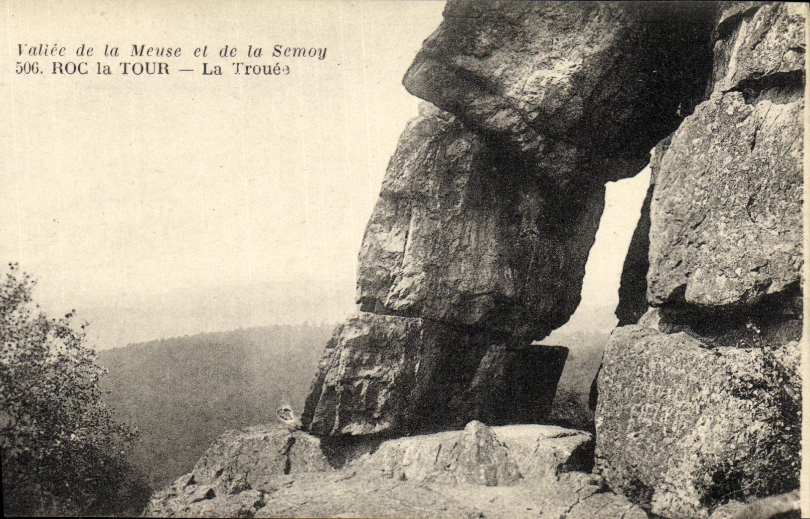 CPA Roc la Tour La Valiee de la Meuse et de La Semoy