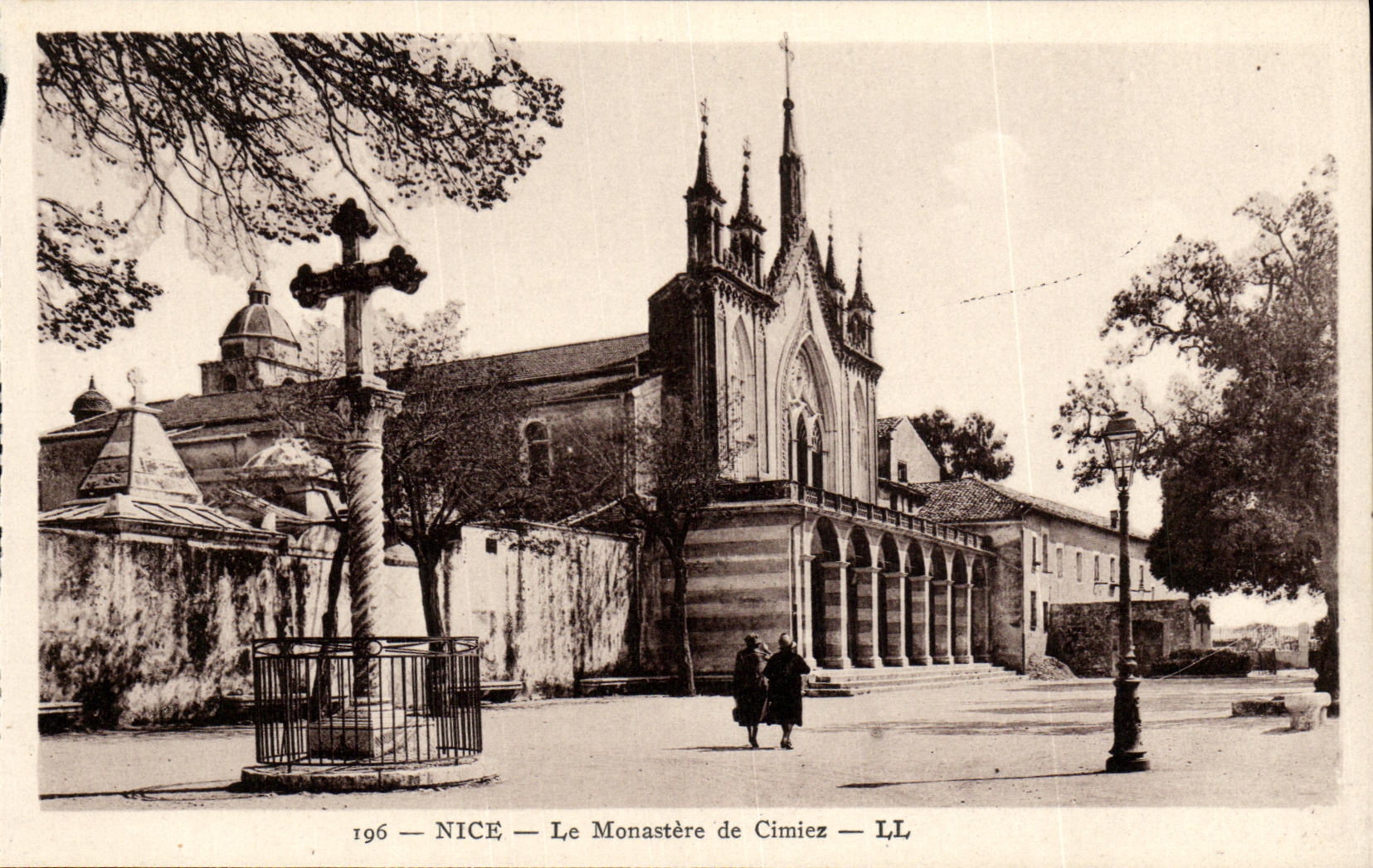 CPA Nice Le Monastere de Cimiez