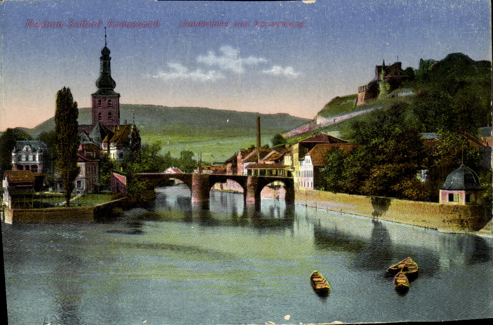 VINTAGE POSTCARD Radium Solbad Kreuznach