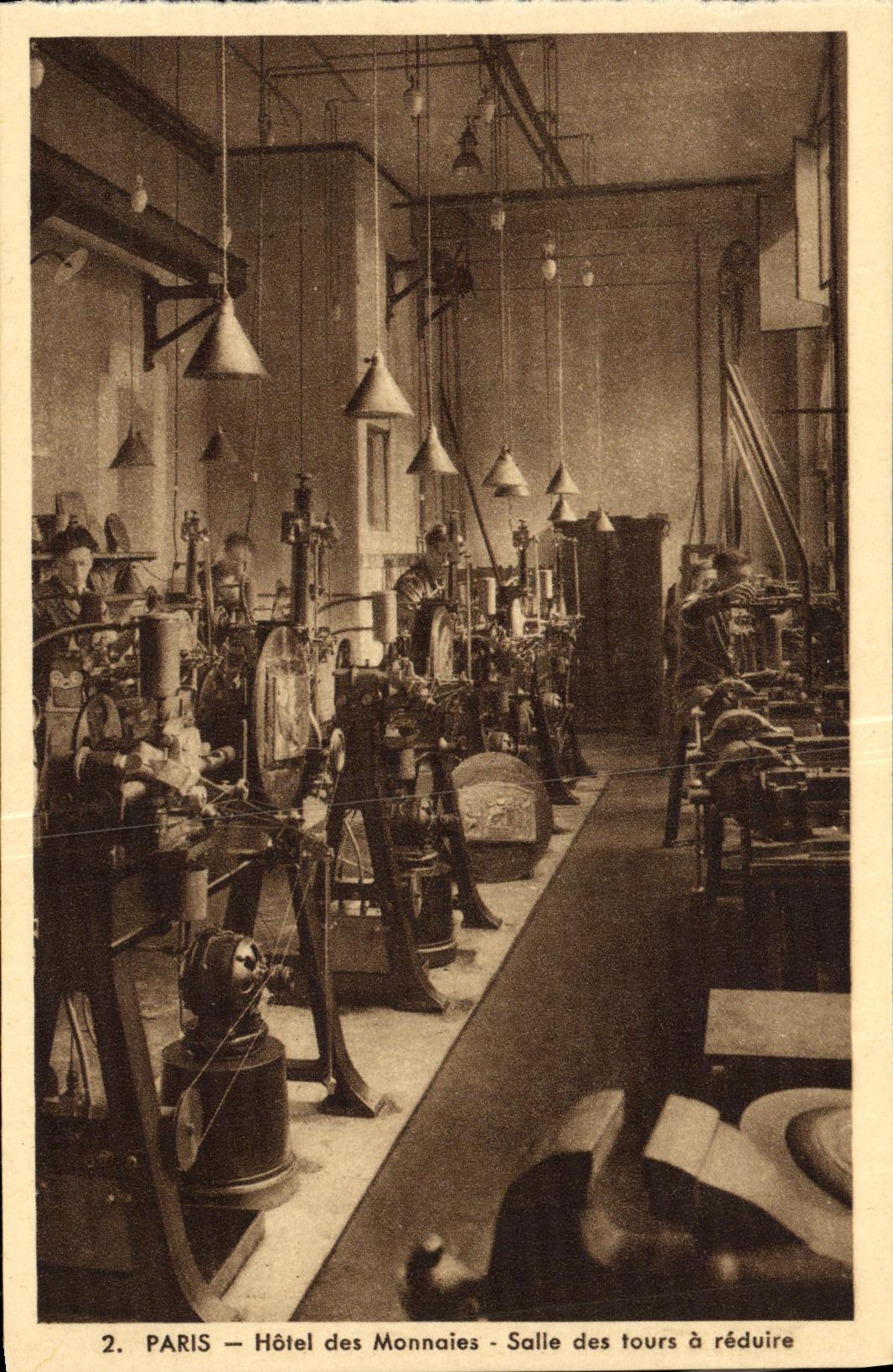 CPA Paris Hotel des Monnaies Salle des tours a reduire