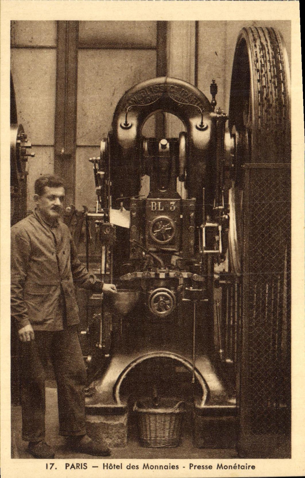 CPA Paris Hotel des Monnaies Presse Monetaire