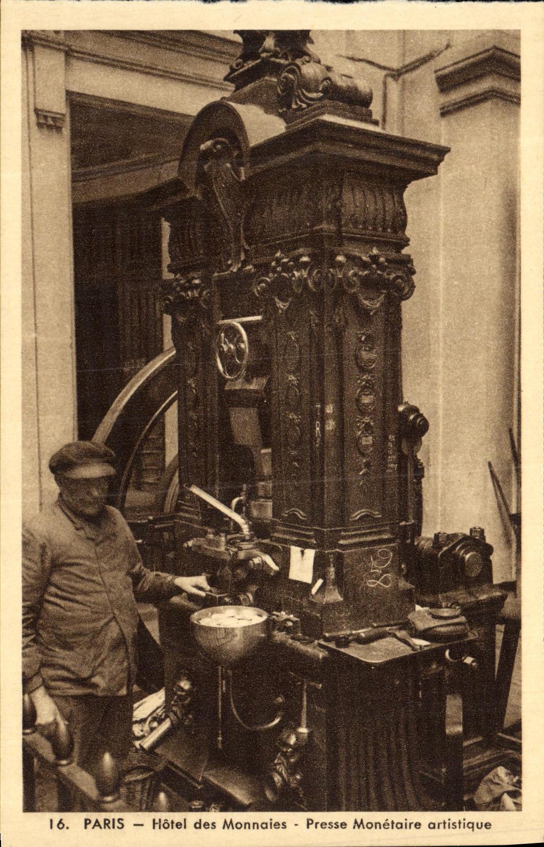 CPA Paris Hotel des Monnaies Presse Monetaire artistique