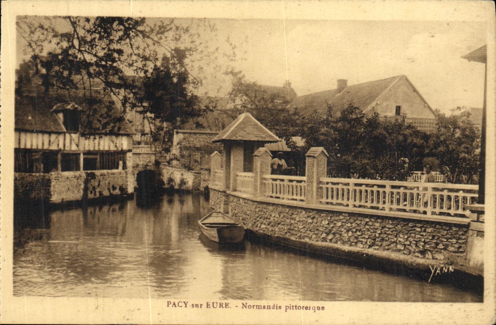 CPA Pacy sur Eure Normandie Pittorerique