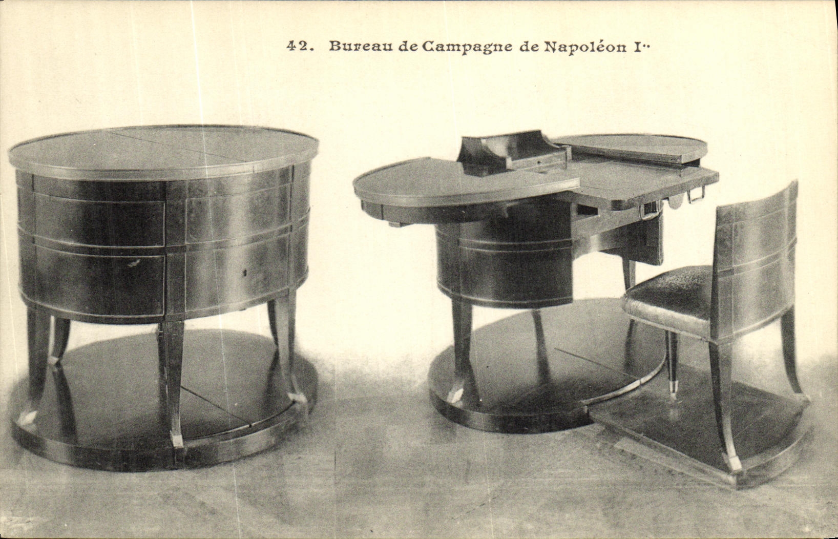 CPA Bureau de Campagne de Napoleon 1er