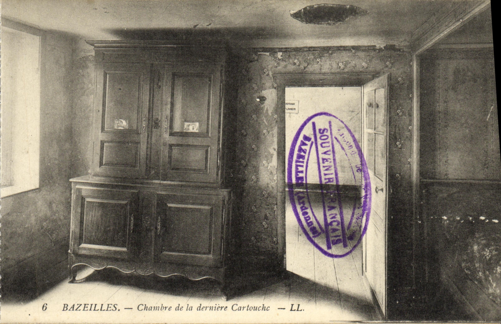 CPA Bazeilles Chambre de la Derniere Cartouche