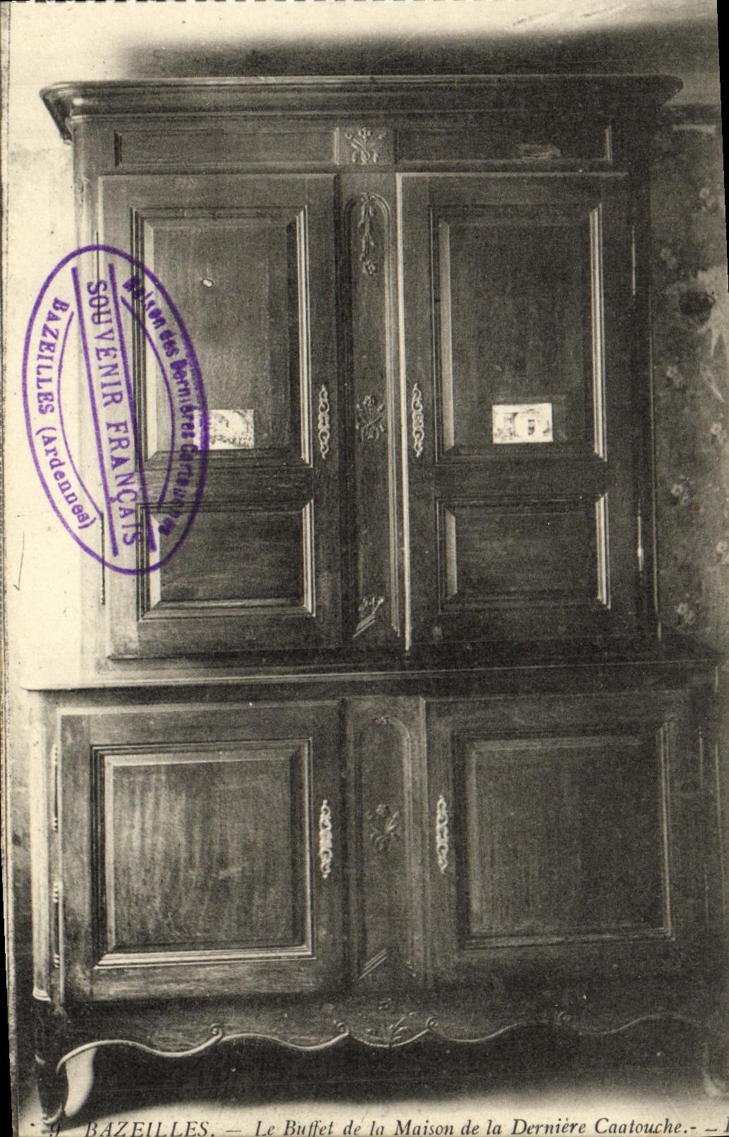 CPA Bazeilles Chambre de la Derniere Cartouche