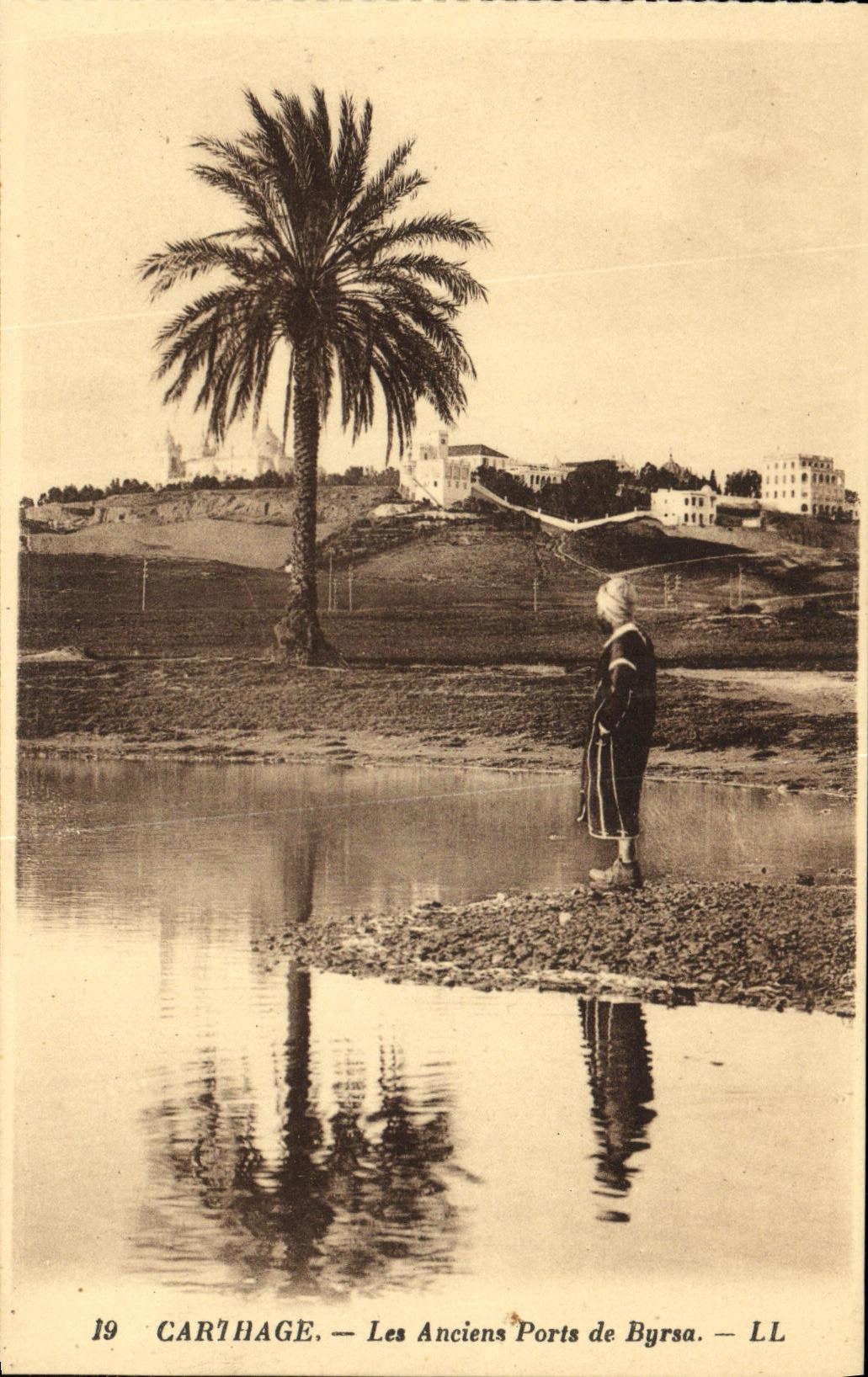 CPA Carthage Les Anciens Ports de Byrsa