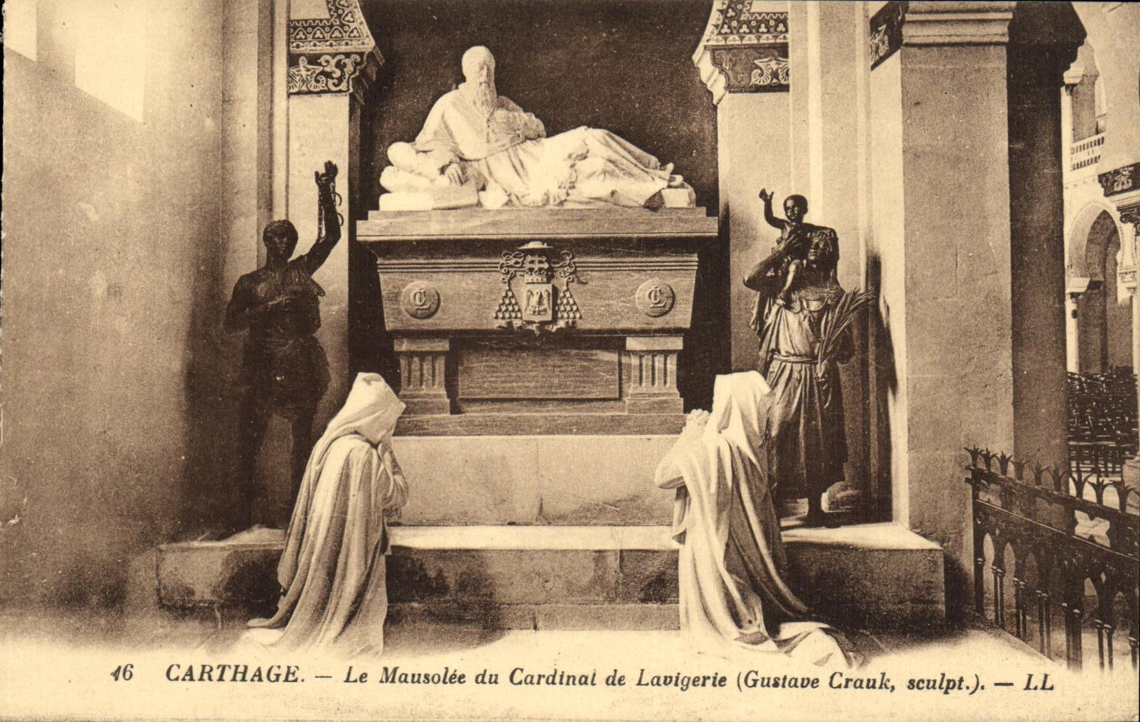 CPA Carthage Le Mausolee du Cardinal de Larigerie