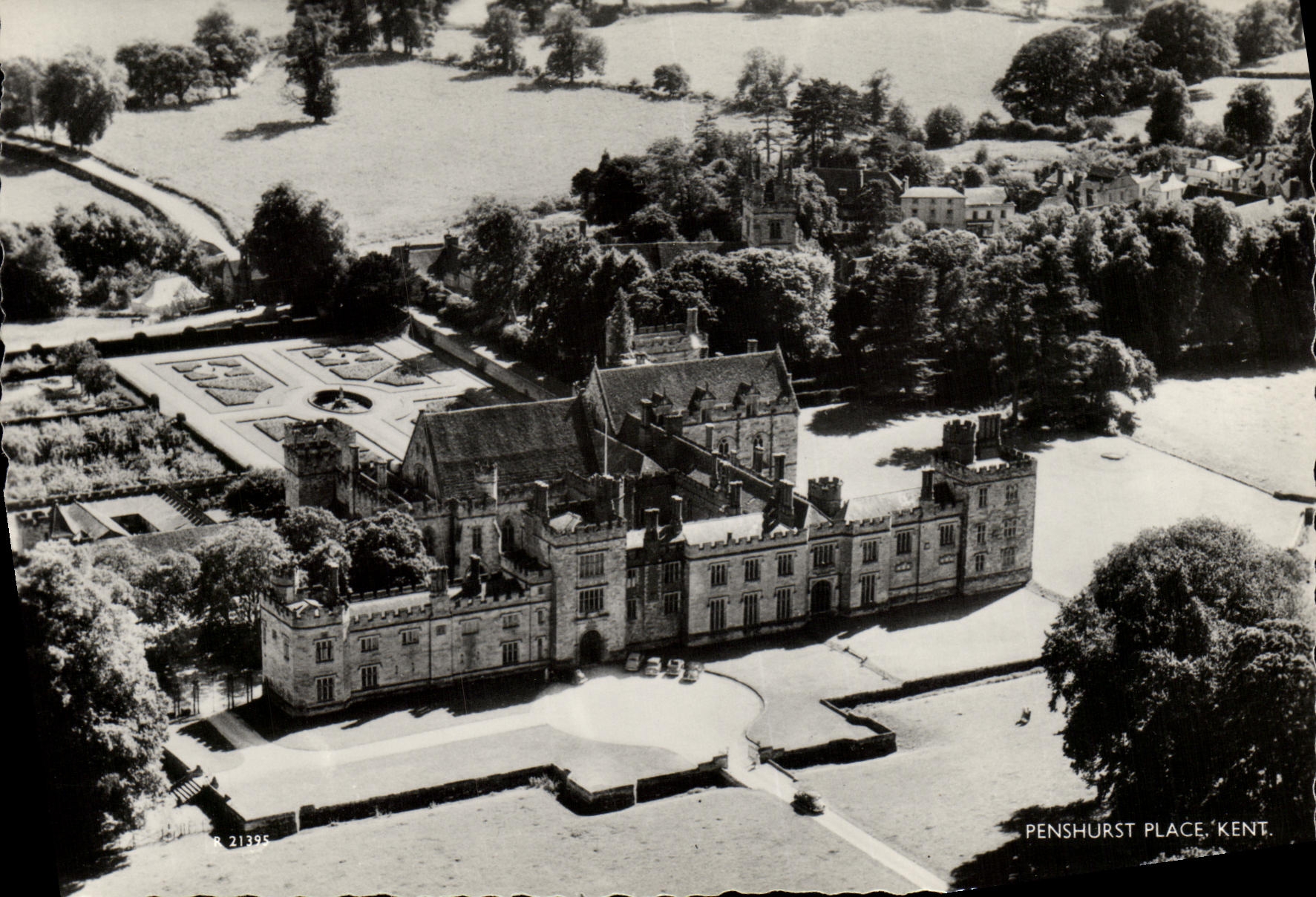 MODERN CARD Penshurt Places Kent