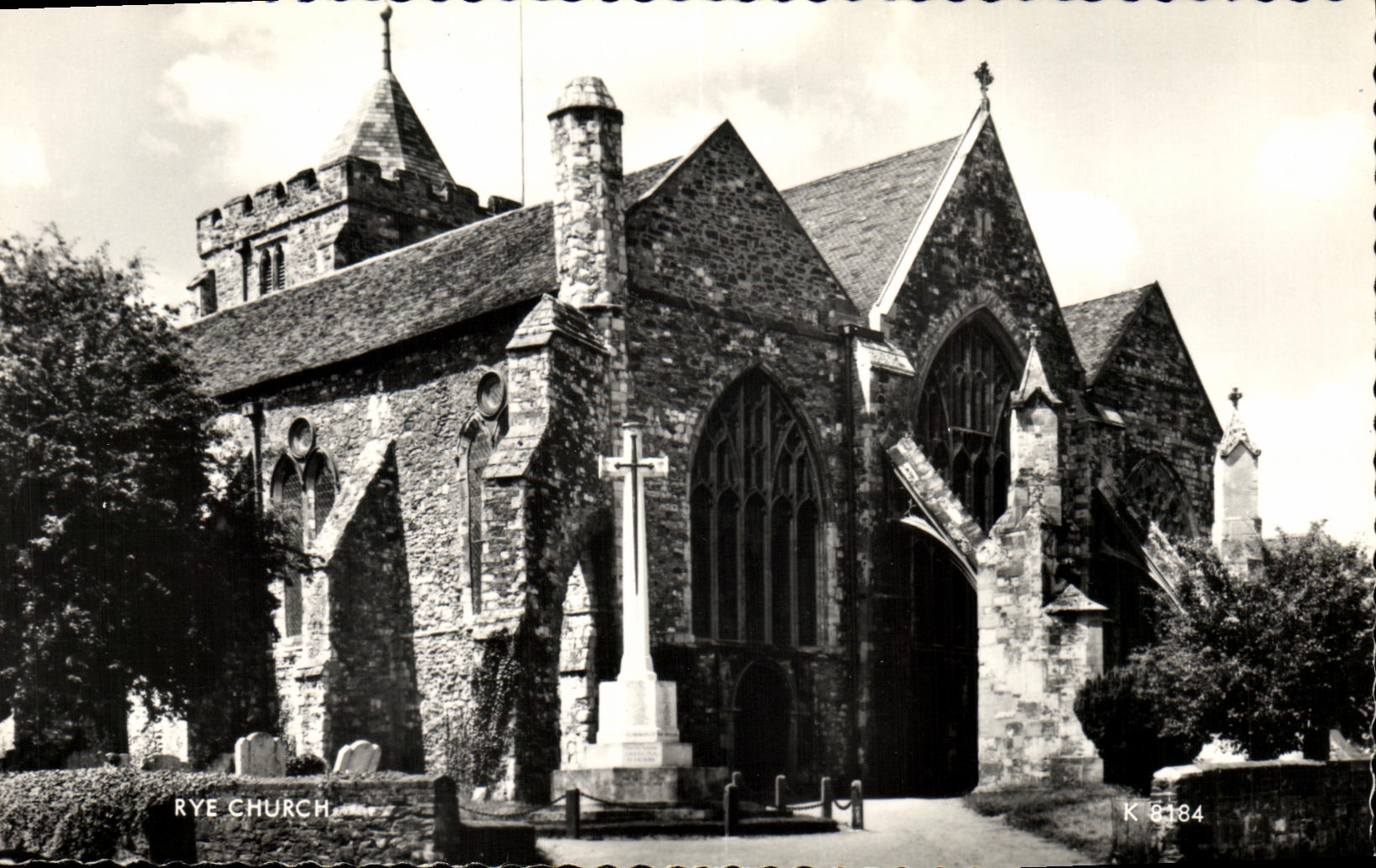 MODERN CARD Rye Church