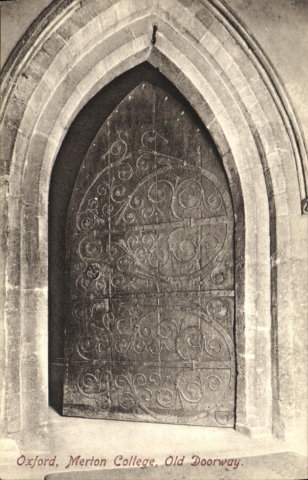 CPA Oxford Merion College Old Doorway