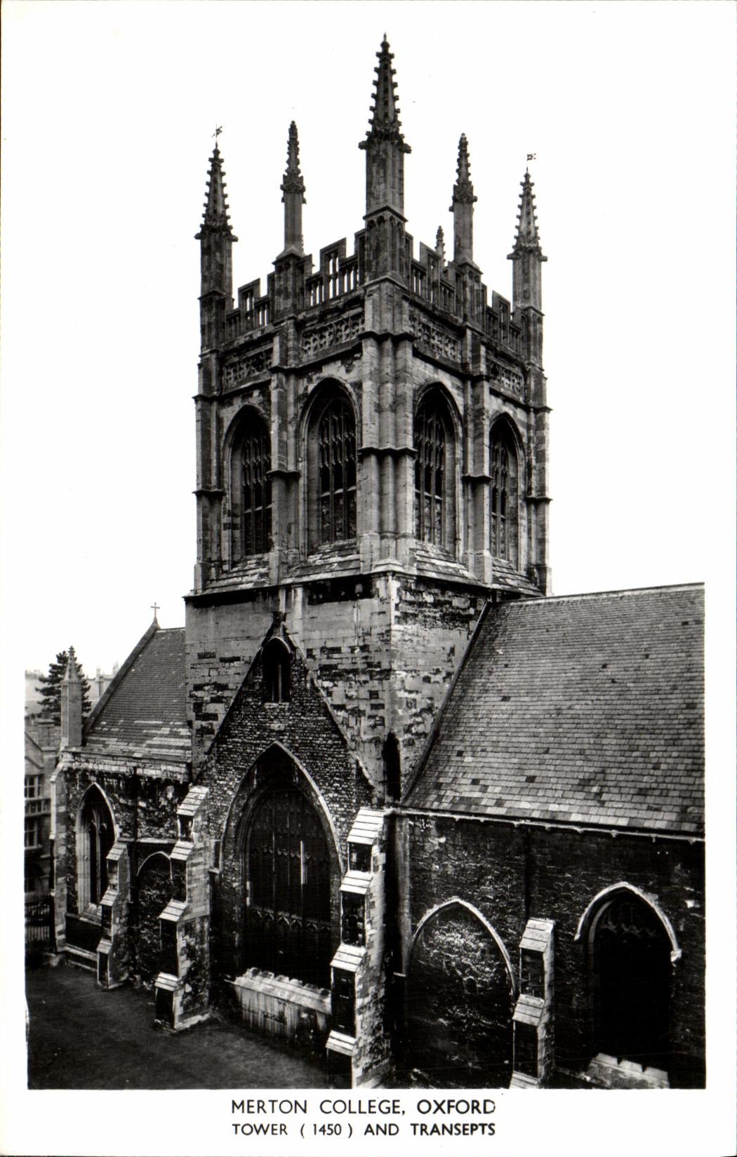 CPA Oxford Merion College Tower and transepts