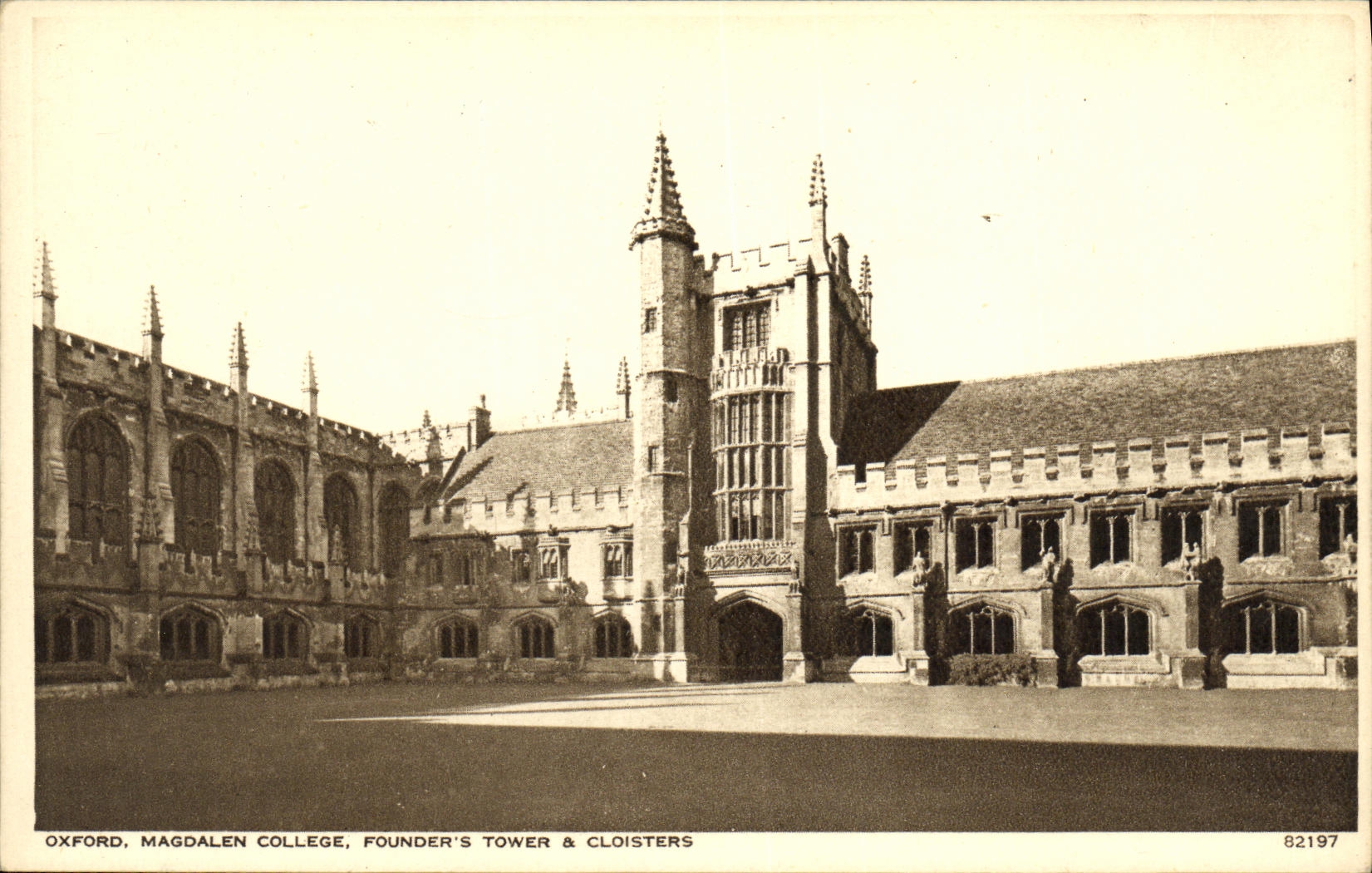 CPA Oxford Magdalen College Founder s Tower Cloisters