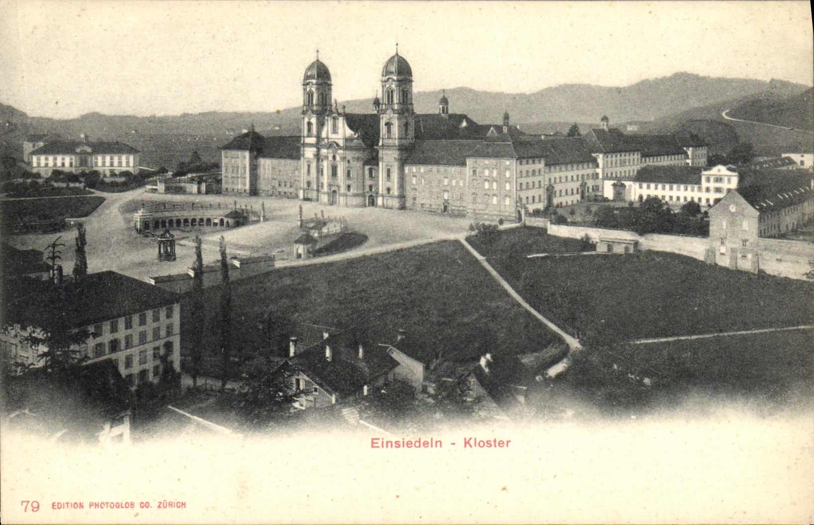 CPA Einsiedln Kloster