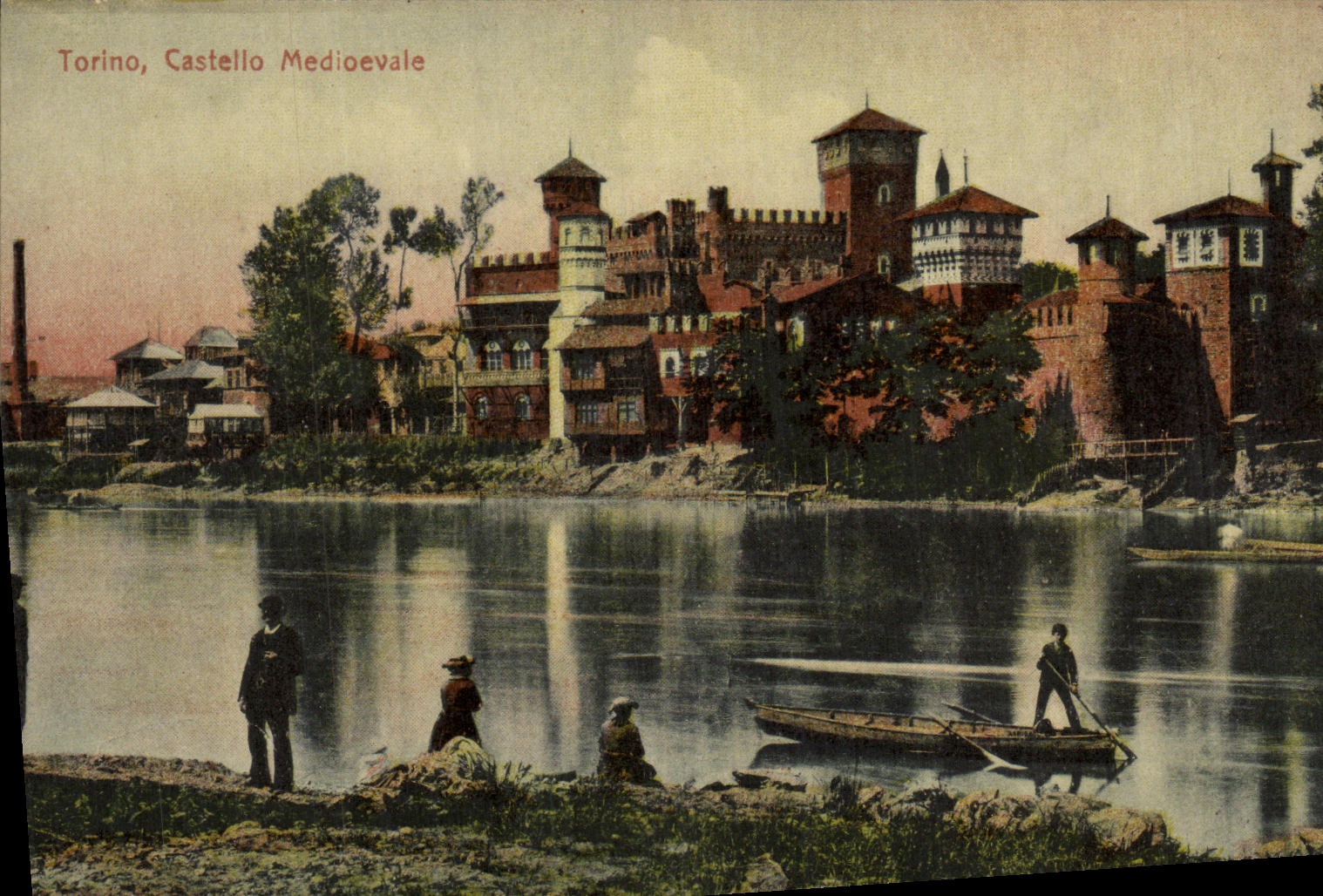 CPA Torino Castello Medioevale