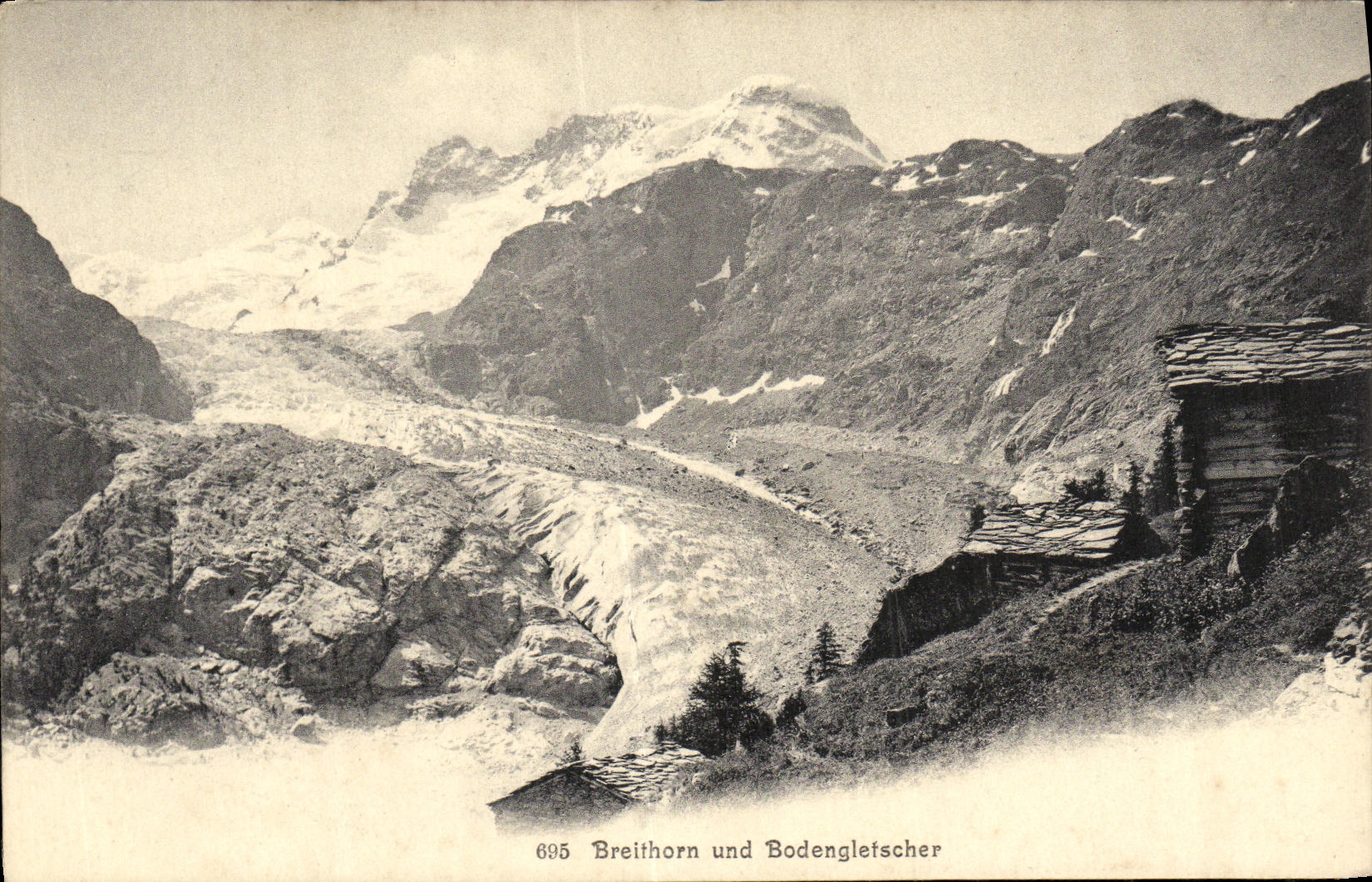 CPA Breithorn Und Bodenglefscher