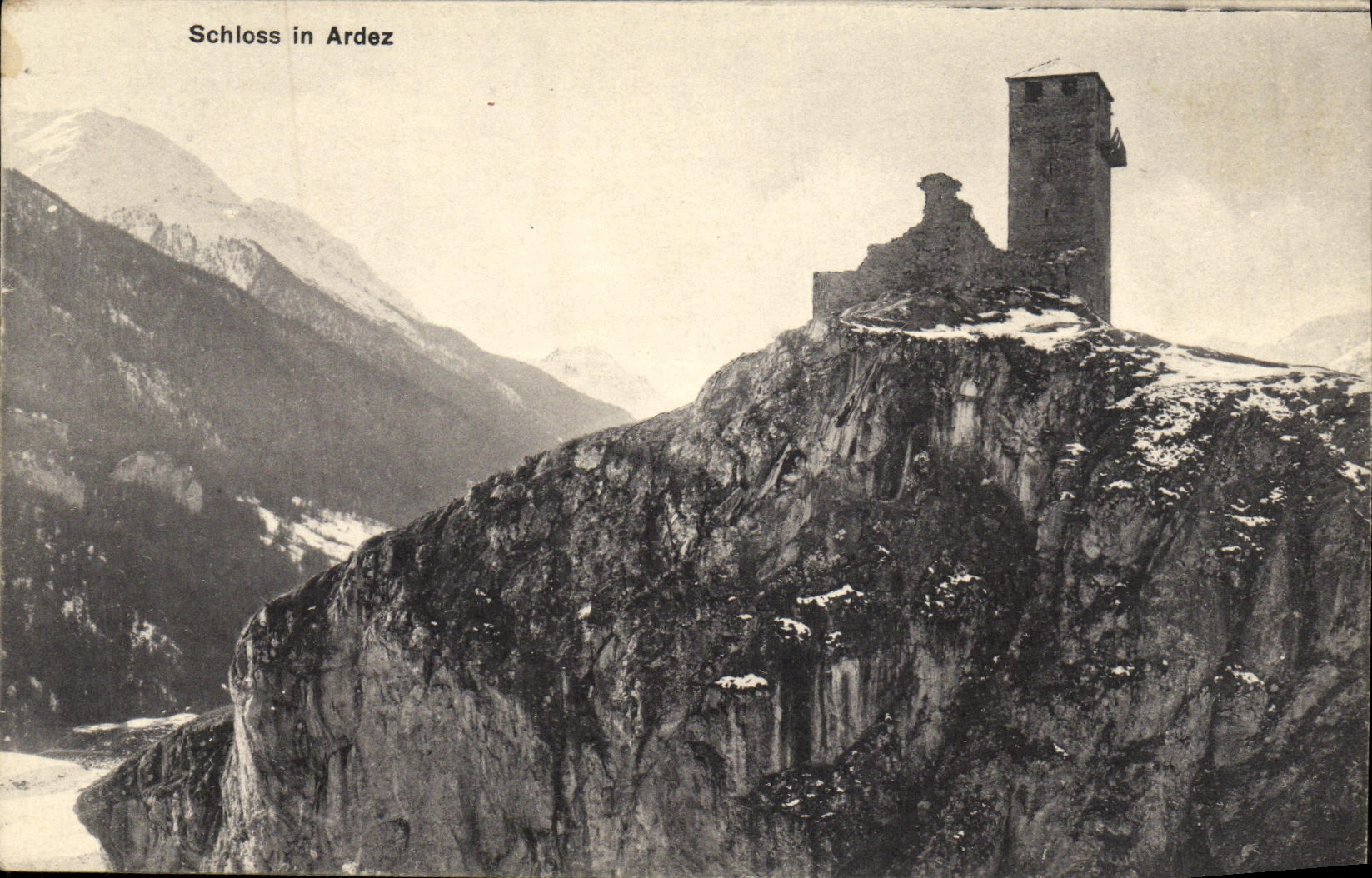 CPA Schloss in Ardez