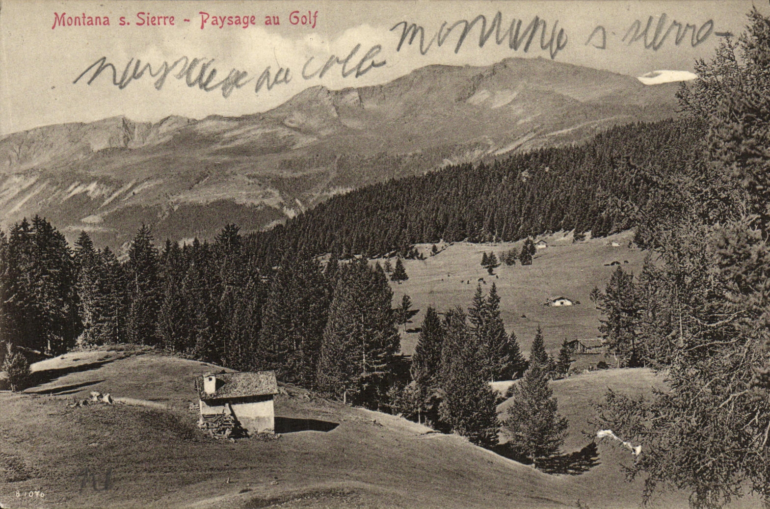 CPA Montana s Sierre Paysage au Golf