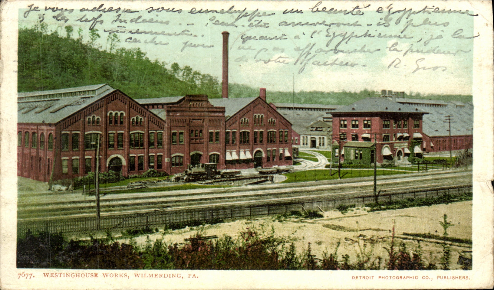 VINTAGE POSTCARD Westinghouse Works Wilmerding
