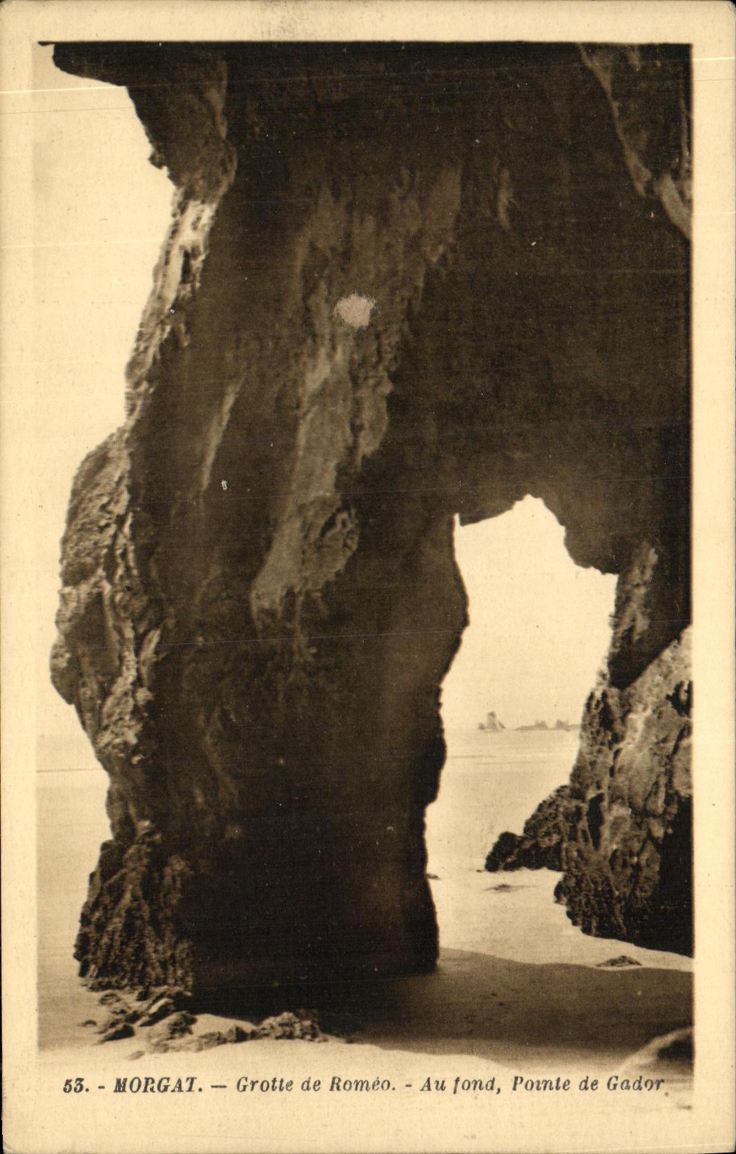 CPA Morgat grotte de Romeo Pointe de Gador