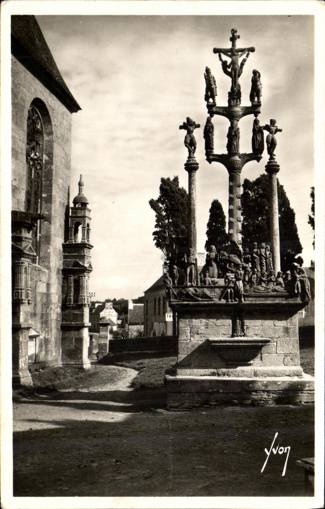 CPA St Thegonnec Finistere Le Calvaire