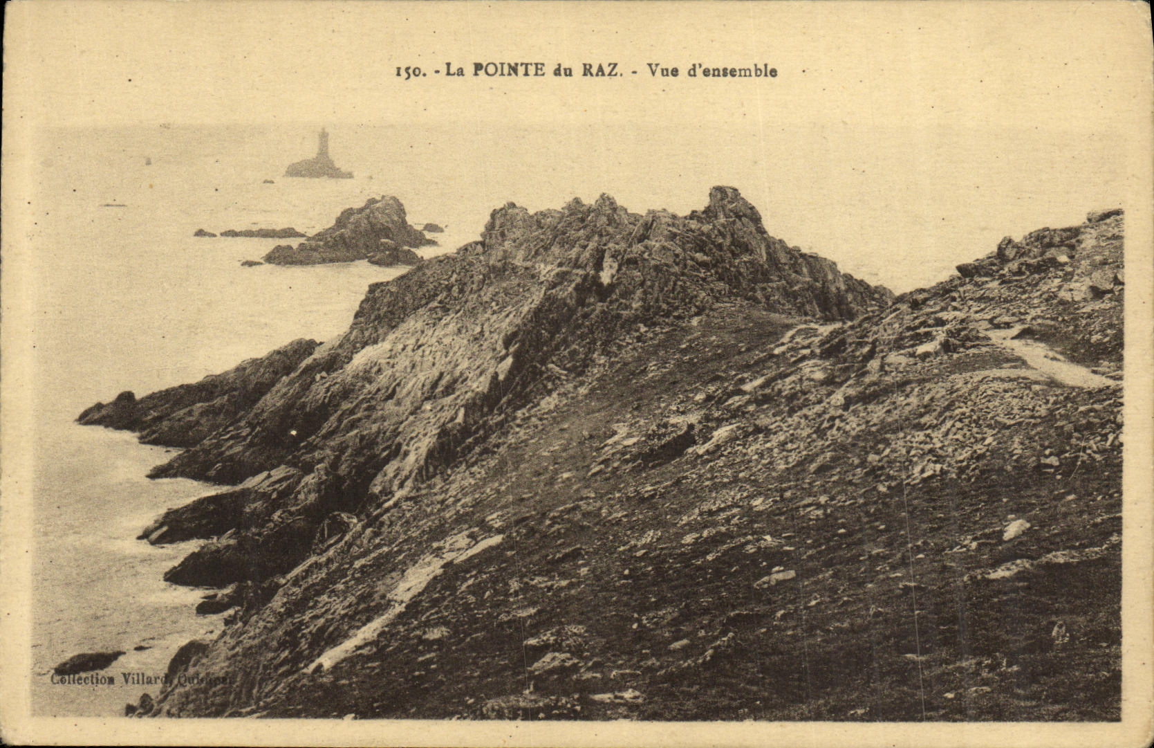 CPA Pointe Du Raz Vue d ensemble