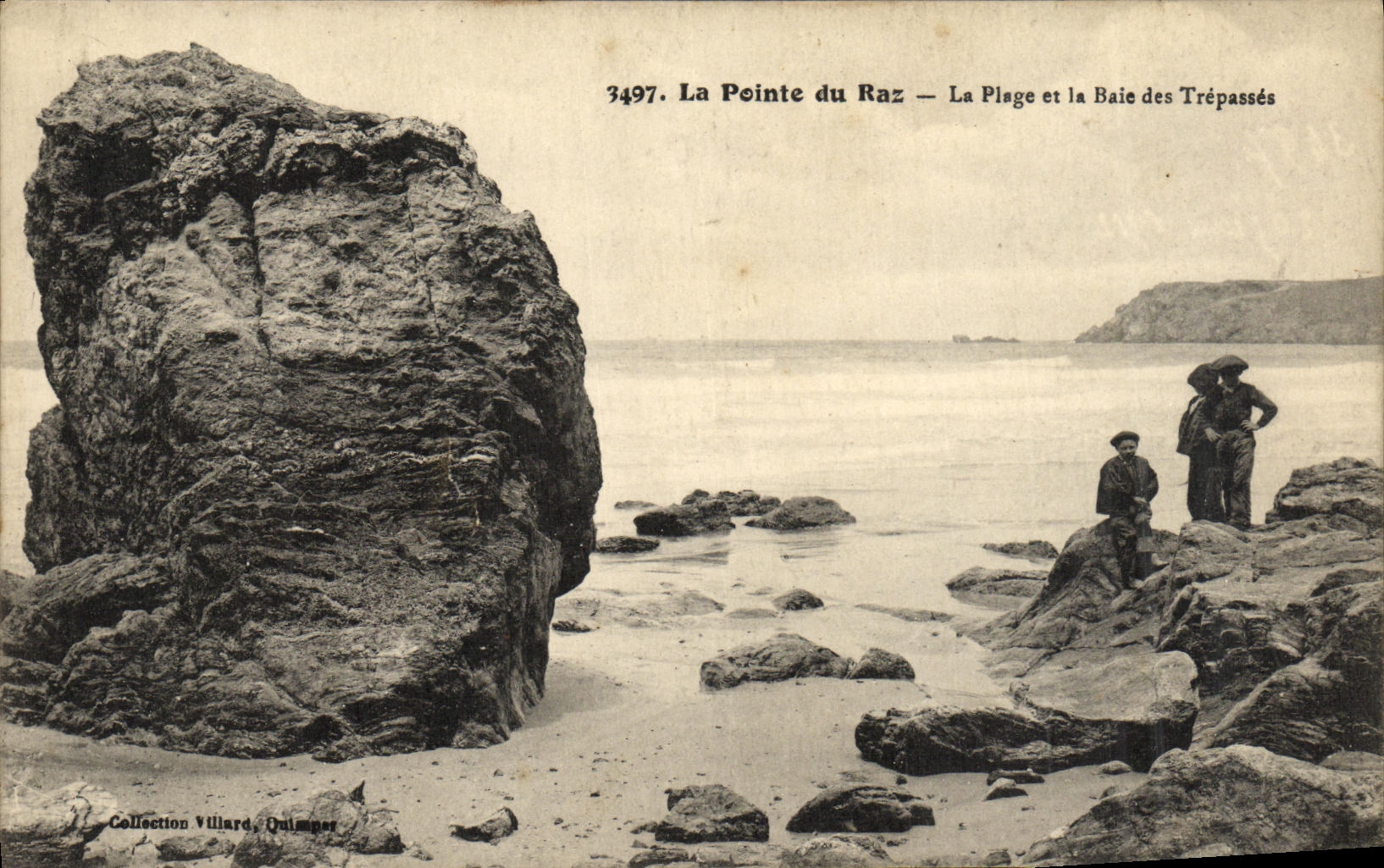 CPA La Pointe du raz La Plage et la baie des Trepasses