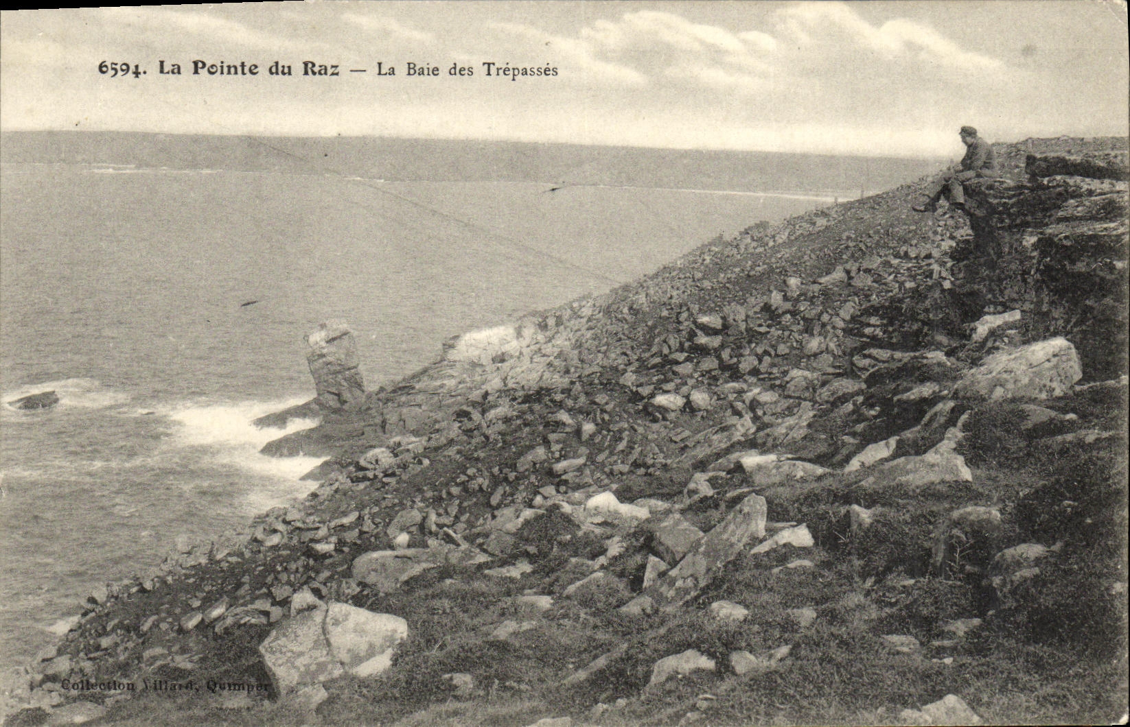 CPA La Pointe Du Raz LA Baie des TRErasses