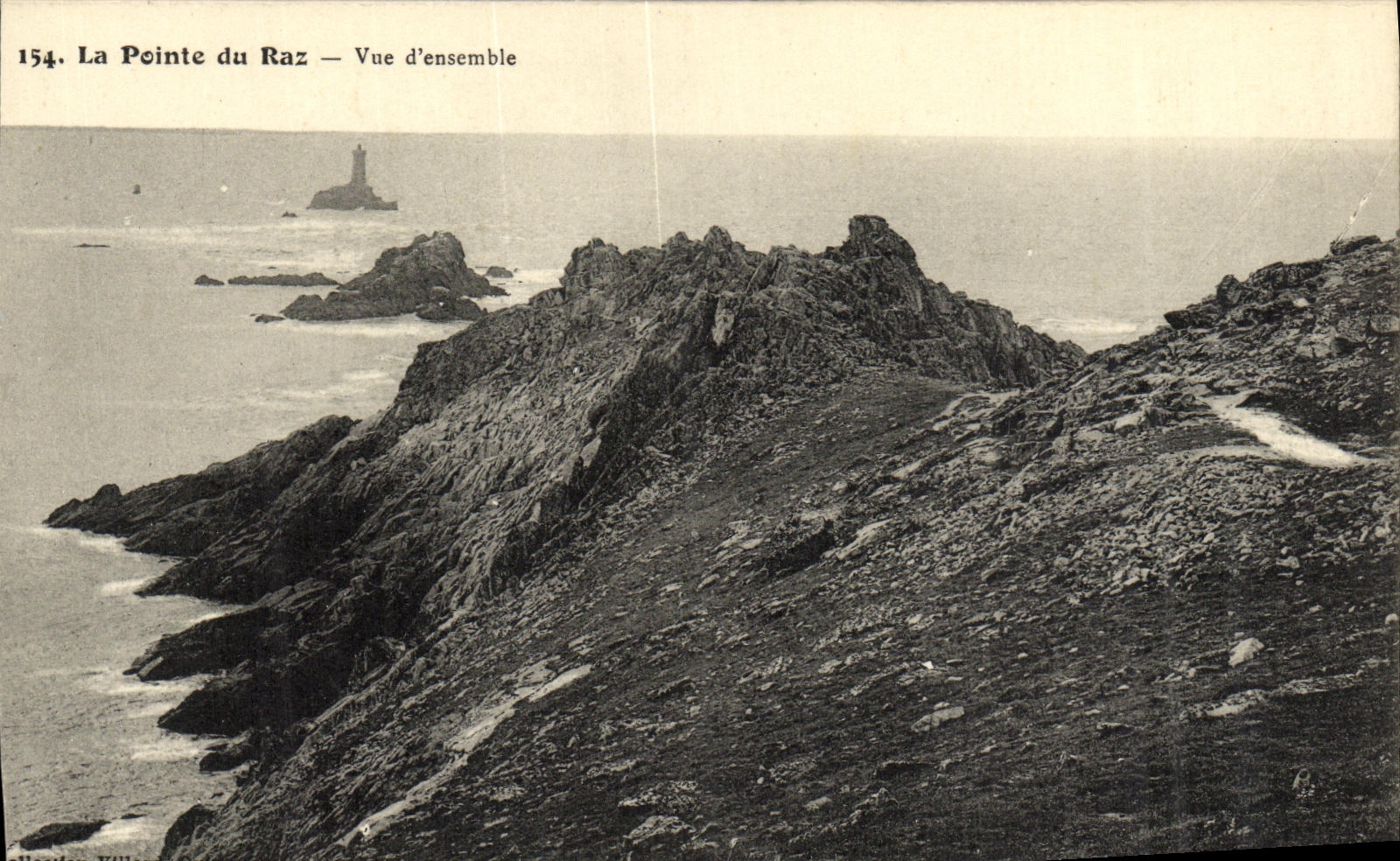 CPA La Pointe du Raz Vue D ensemble