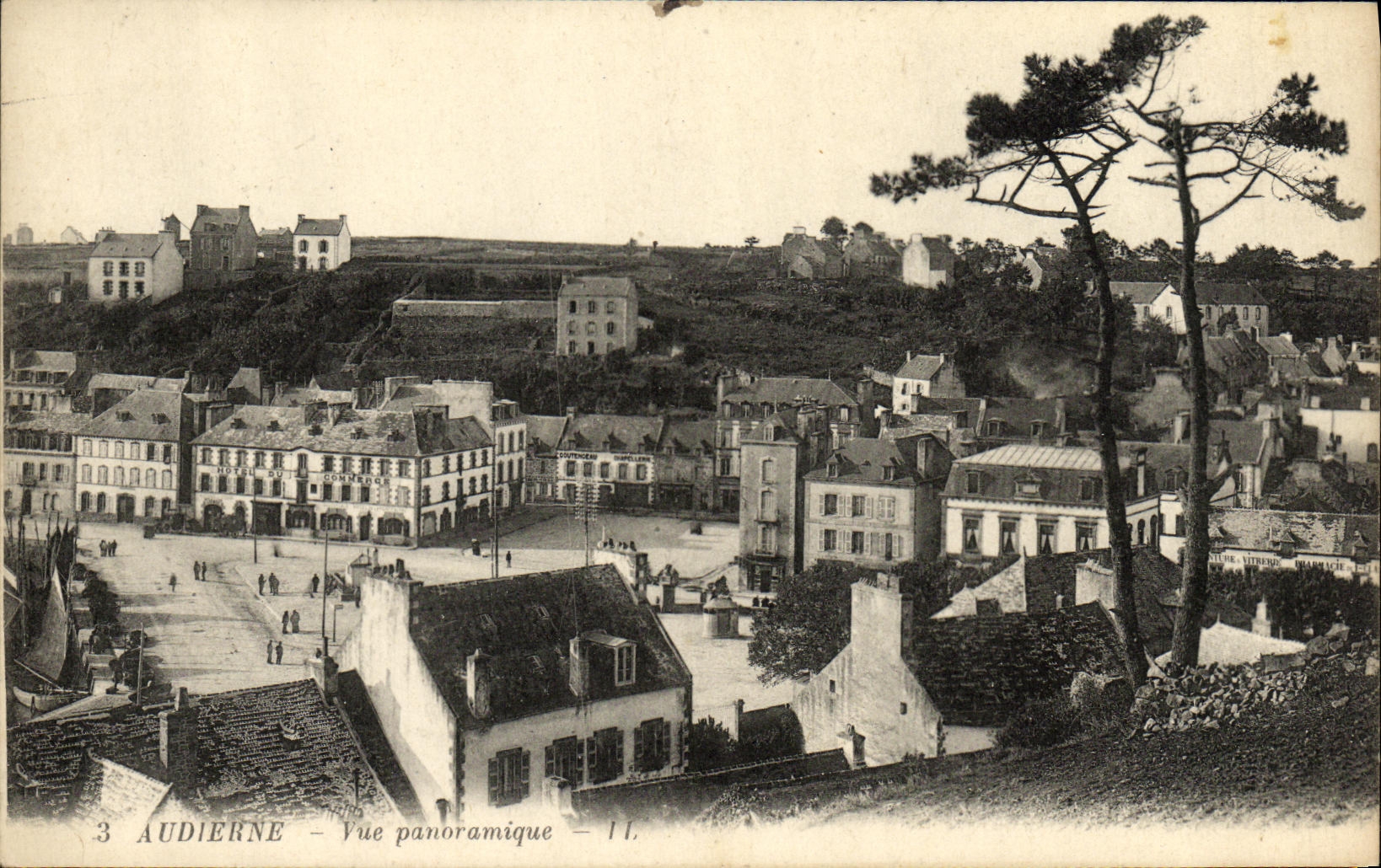 CPA Audierne Vue Panoramique