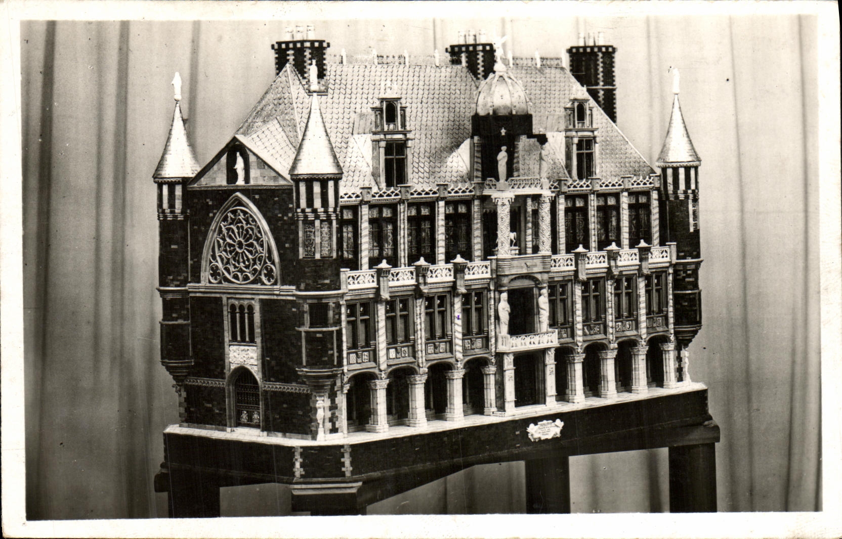 Castillo de la POSTAL de la VENDIMIA de los suenos Prigent amargo mudo